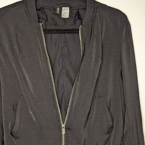 Satin Bomber Jacket - Picture 2 of 4